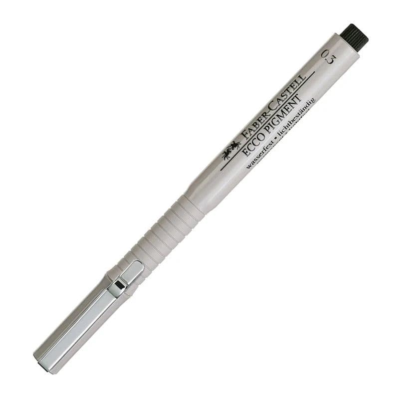 image-1pc FABER-CASTELL Fineliner Pigment Liner Waterproof Black Ink 0.1 0.2 0.3 0.4 0.5 0.6 0.7 0.8mm Sketch Drawing Pen Manga Design