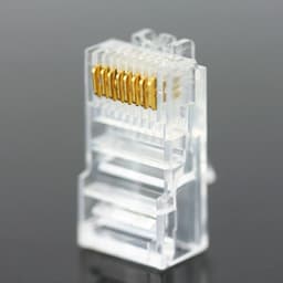 image-OULLX 20/50/100PCS RJ45 Ethernet Cables Module Plug Network Connector RJ-45 Crystal Heads Cat5 Cat5e Gold Plated Network Cable