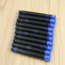 image-10pc Fountain Pen ink RED BLUE OR BLACK Standard replacement 2.6MM GIFT Stationery Office school supplies Writing