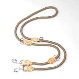 image-2nd Multipurpose Big Dog Double Leash Generation Medium Adjustable and Nylon Luxury Hands Free Leash for 2 Dogs