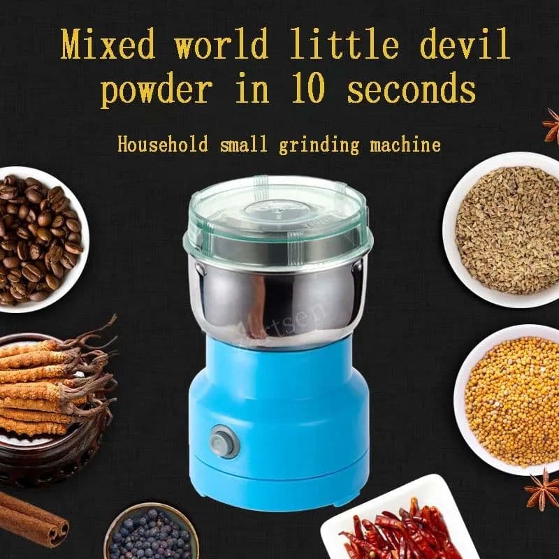 image-Mini Electric Food Chopper Processor Mixer Blender Pepper Garlic Seasoning Coffee Grinder Extreme Speed Grinding Kitchen Tools