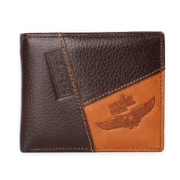 image-100% Cow Genuine Leather Men Wallet Many Departments Short Bifold Man Wallets Zipper Coin Pocket Card Holder Purses Male Wallets