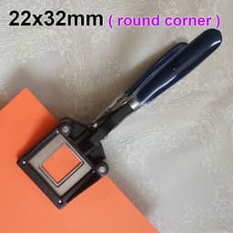 image-Hand Held ID Card License Picture Punch 25x35mm 30x40mm 35x45mm 40mm x 60mm 50x70mm Passport Photo Cutter Rectangle Cutting Tool