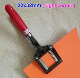 image-Hand Held ID Card License Picture Punch 25x35mm 30x40mm 35x45mm 40mm x 60mm 50x70mm Passport Photo Cutter Rectangle Cutting Tool