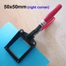 image-Hand Held ID Card License Picture Punch 25x35mm 30x40mm 35x45mm 40mm x 60mm 50x70mm Passport Photo Cutter Rectangle Cutting Tool
