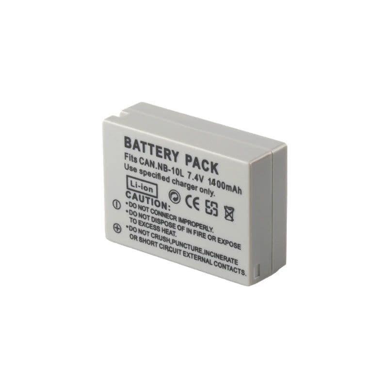 image-Camera Battery 1400mAh nb-10l NB 10L NB10L For Canon SX40 HS SX40HS SX50 HS SX50HS G1 X G15 G16 SX60 HS G3X Batteries