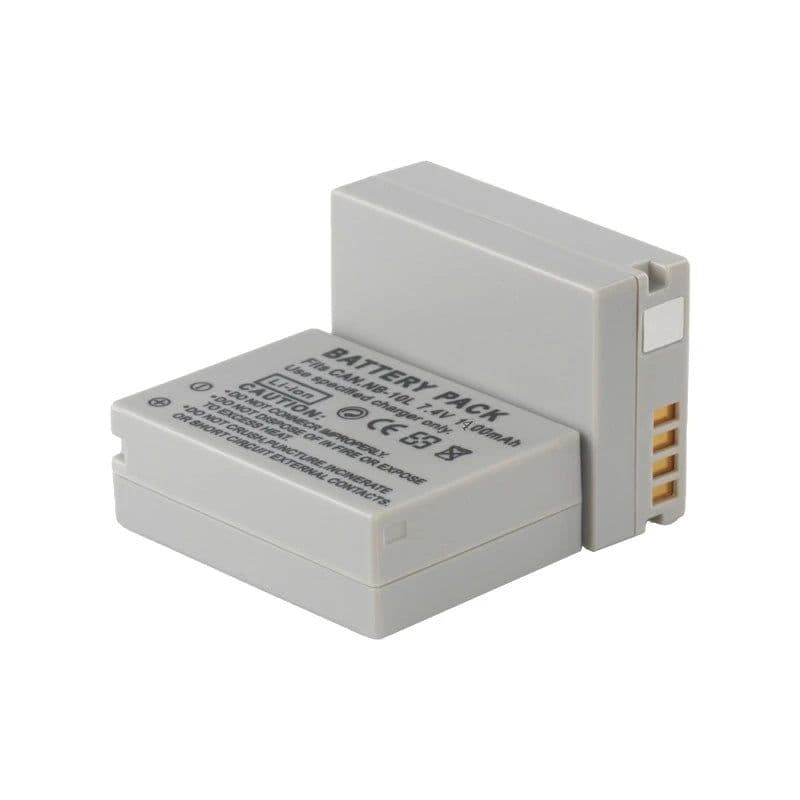 image-Camera Battery 1400mAh nb-10l NB 10L NB10L For Canon SX40 HS SX40HS SX50 HS SX50HS G1 X G15 G16 SX60 HS G3X Batteries