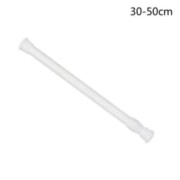 image-Multi Purpose Spring Loaded Telescopic Pole Curtain Extendable Sticks Net Voile Tension Curtain Rail Pole Net Rods Household