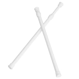 image-Multi Purpose Spring Loaded Telescopic Pole Curtain Extendable Sticks Net Voile Tension Curtain Rail Pole Net Rods Household