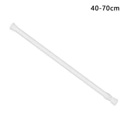 image-Multi Purpose Spring Loaded Telescopic Pole Curtain Extendable Sticks Net Voile Tension Curtain Rail Pole Net Rods Household