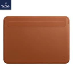 image-WIWU Newest Laptop Sleeve for MacBook Pro 14.2 Case Waterproof Laptop Bag Case for MacBook Pro 16.2 PU Leather Notebook Bag Case