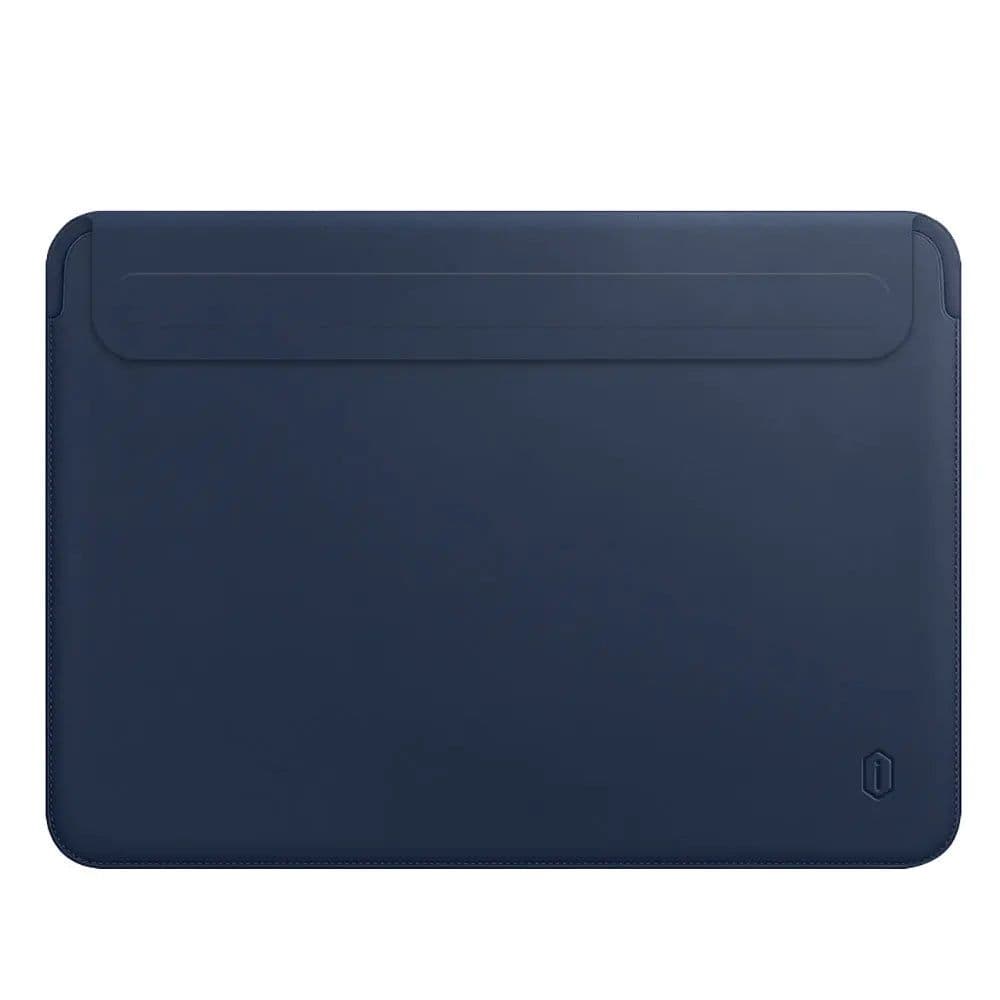 image-WIWU Newest Laptop Sleeve for MacBook Pro 14.2 Case Waterproof Laptop Bag Case for MacBook Pro 16.2 PU Leather Notebook Bag Case