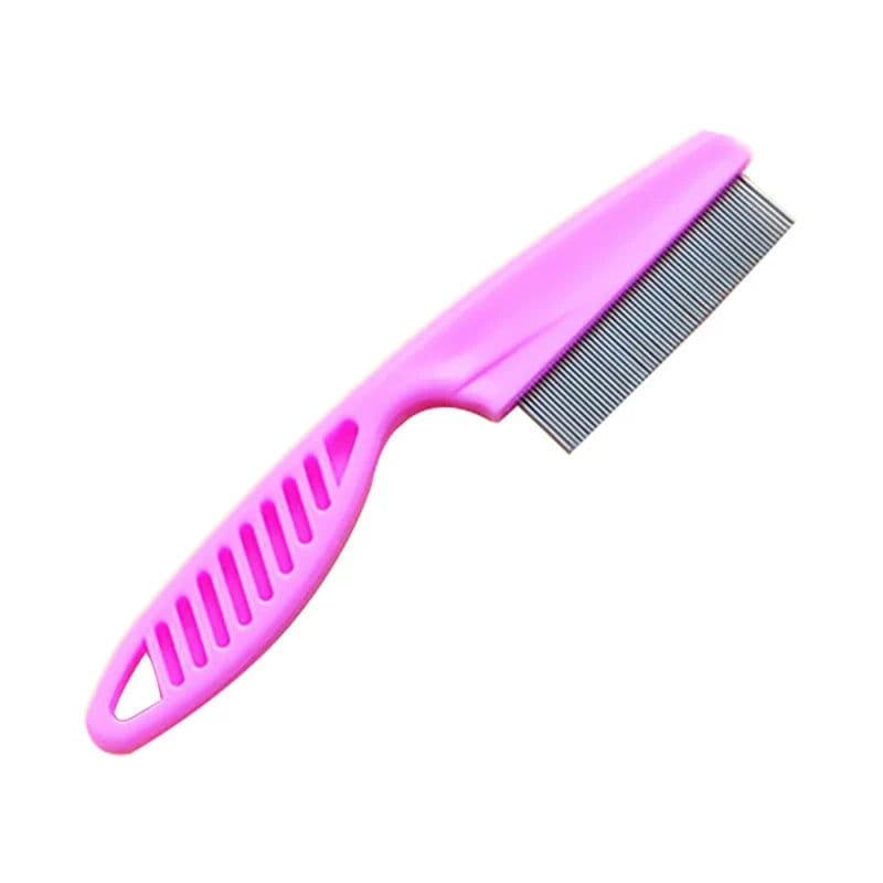 image-Pet Care Comb Protect Flea Comb for Cat Dog Pet Stainless Steel Comfort Flea Hair Grooming Comb