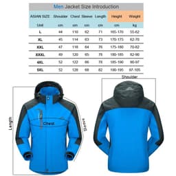 image-TRVLWEGO Camping Hiking Jacket Men Autumn Outdoor Sports Coats Climbing Trekking Windbreaker Travel Waterproof Jackets Black