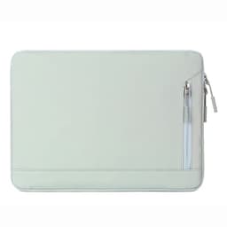 image-New Solid Color Retro Style Busines Laptop Bag For MacBook Air Pro 13 15 13.3 14 15.6 Inch Notebook Simple Fashion Computer Case