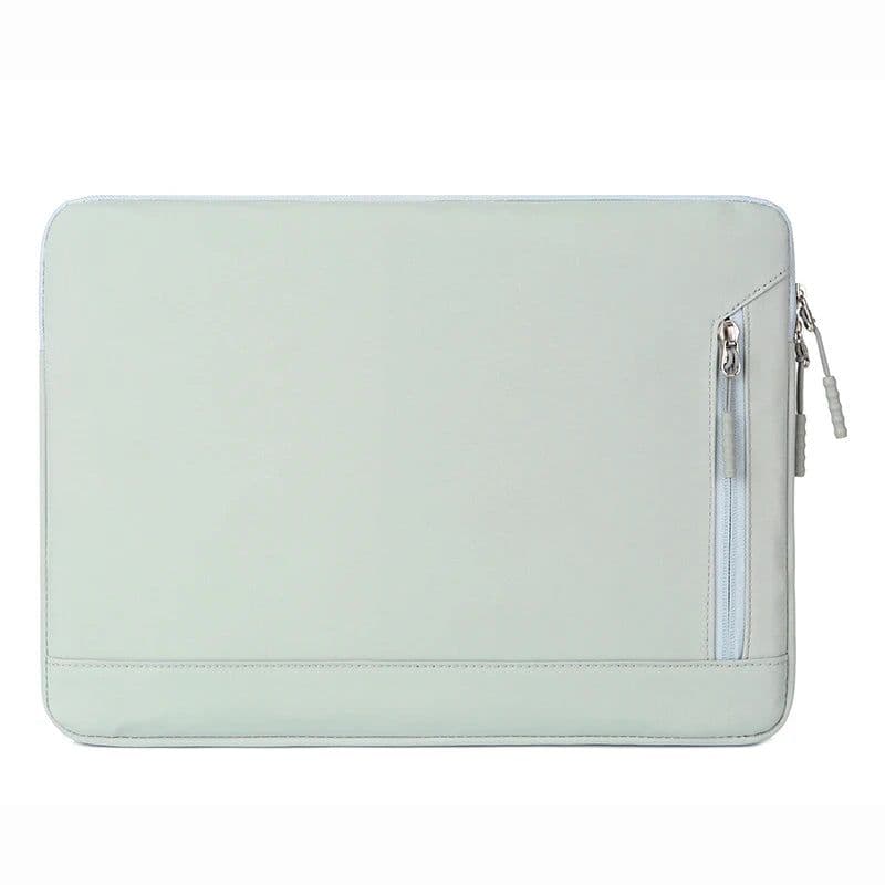image-New Solid Color Retro Style Busines Laptop Bag For MacBook Air Pro 13 15 13.3 14 15.6 Inch Notebook Simple Fashion Computer Case