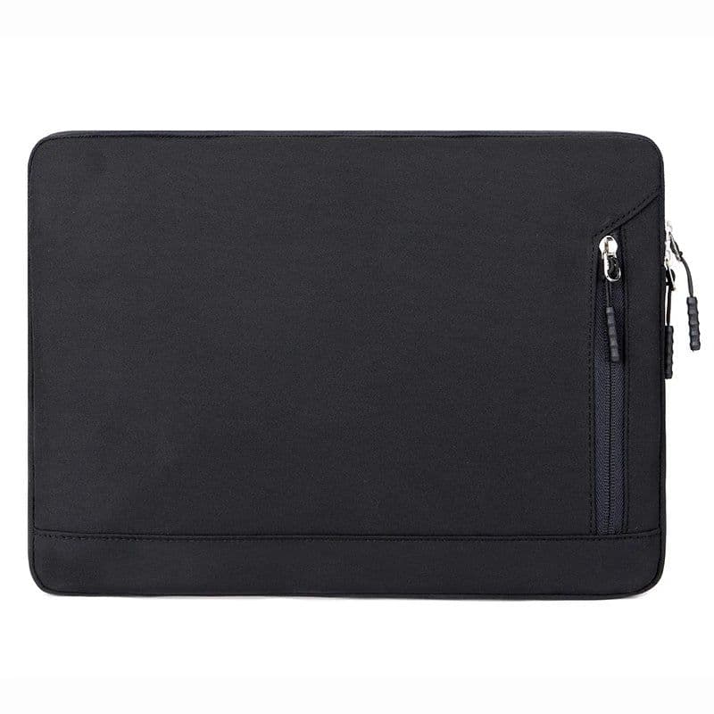 image-New Solid Color Retro Style Busines Laptop Bag For MacBook Air Pro 13 15 13.3 14 15.6 Inch Notebook Simple Fashion Computer Case