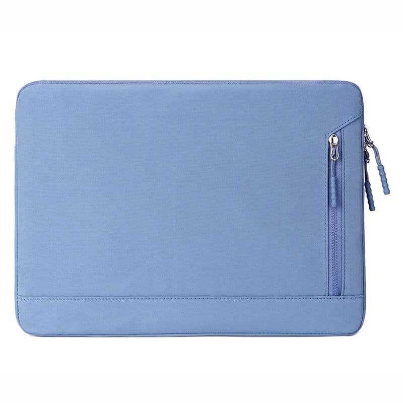 image-New Solid Color Retro Style Busines Laptop Bag For MacBook Air Pro 13 15 13.3 14 15.6 Inch Notebook Simple Fashion Computer Case