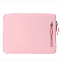 image-New Solid Color Retro Style Busines Laptop Bag For MacBook Air Pro 13 15 13.3 14 15.6 Inch Notebook Simple Fashion Computer Case