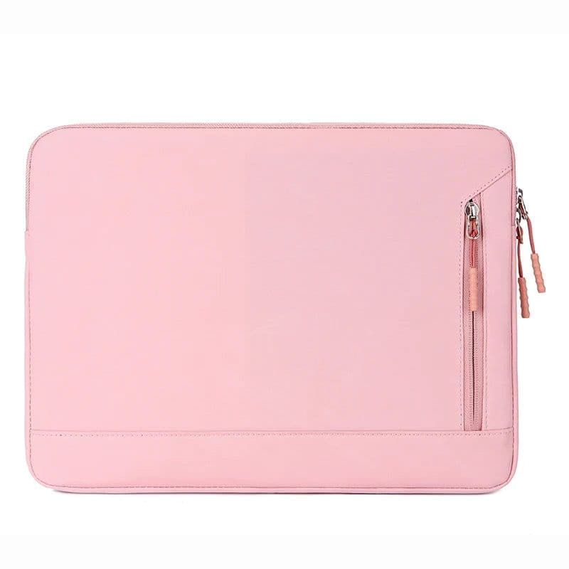 image-New Solid Color Retro Style Busines Laptop Bag For MacBook Air Pro 13 15 13.3 14 15.6 Inch Notebook Simple Fashion Computer Case