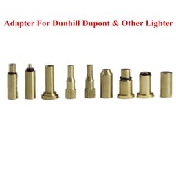 image-New 9 In 1 Brass Copper Gas Refill Adapter For Dunhill Dupont & Other Lighters Reusable Durable Lighter Repair Gadgets Wholesale