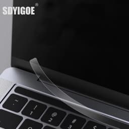 image-Touch Bar Protector Skin Film For Macbook pro Compatible Pro 16 13 15" Touch Bar A2141A2251/A2289/A2159/A1706/A1707/A1989/A1990