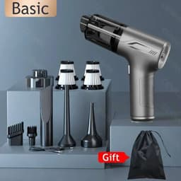 image-CENRR 895000PA Mini Car Vacuum Cleaner Strong Suction Cordless HandHeld Vacuum Cleaner Portable Powerful Cleaner Home Appliance