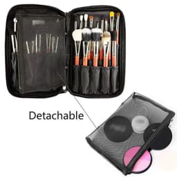 image-Professional Cosmetic Bag Beauty Case Toiletry Brush Organizer Neceser Multi Functional Makeup Bag for Travel & Home