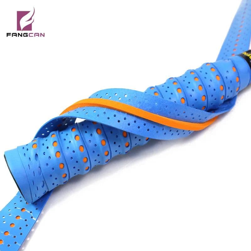image-FANGCAN 3PCS Anti Slip Padel Overgrip Ribbed Badminton Grip Tapes for Squash Paddle Racket Tennis Accessories