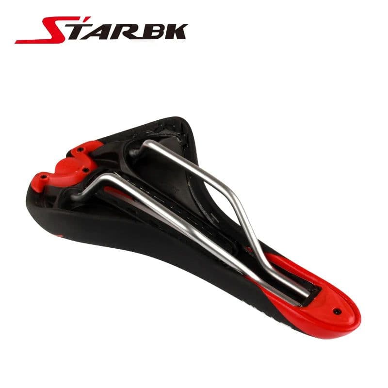 image-STARBK Bicycle Saddle Skidproof Bike Saddle Seat Cushion Bicycle Parts MTB Road Mountain Bike Cycling Bicycle Saddle