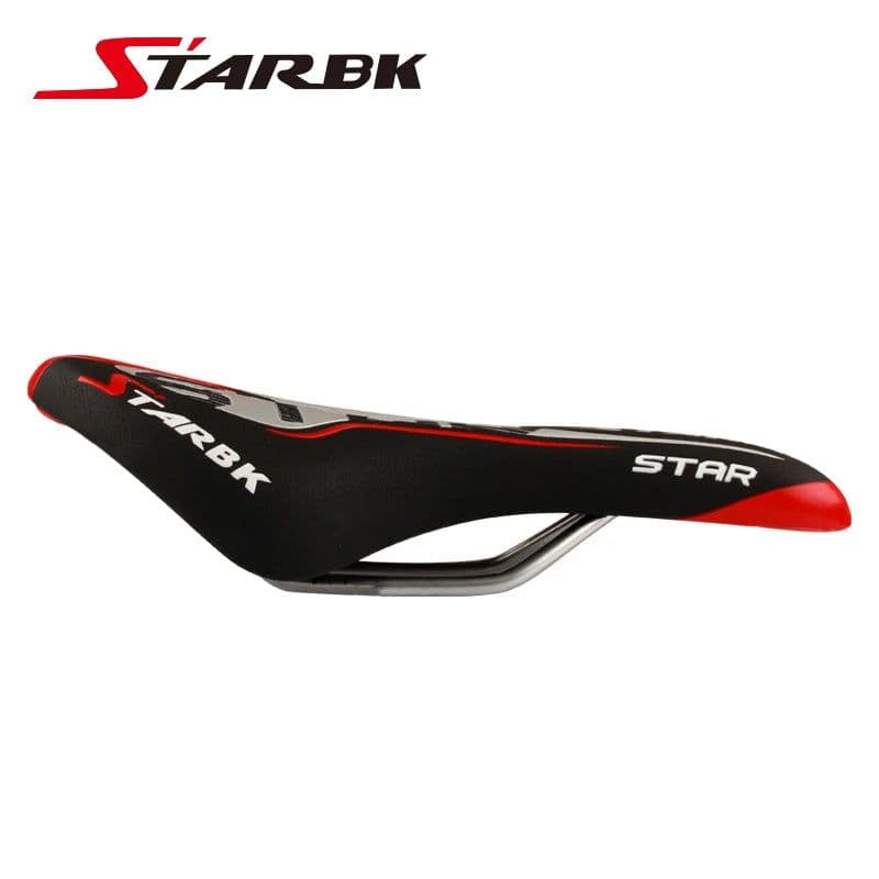 image-STARBK Bicycle Saddle Skidproof Bike Saddle Seat Cushion Bicycle Parts MTB Road Mountain Bike Cycling Bicycle Saddle