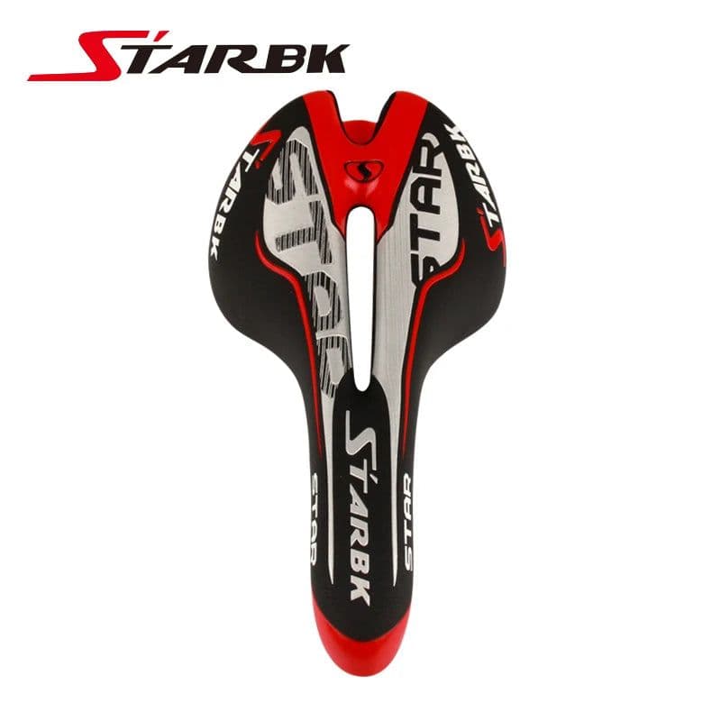 image-STARBK Bicycle Saddle Skidproof Bike Saddle Seat Cushion Bicycle Parts MTB Road Mountain Bike Cycling Bicycle Saddle