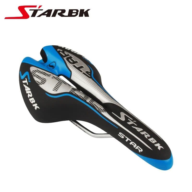 image-STARBK Bicycle Saddle Skidproof Bike Saddle Seat Cushion Bicycle Parts MTB Road Mountain Bike Cycling Bicycle Saddle