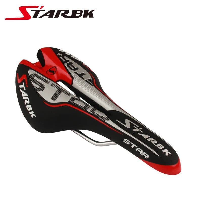image-STARBK Bicycle Saddle Skidproof Bike Saddle Seat Cushion Bicycle Parts MTB Road Mountain Bike Cycling Bicycle Saddle