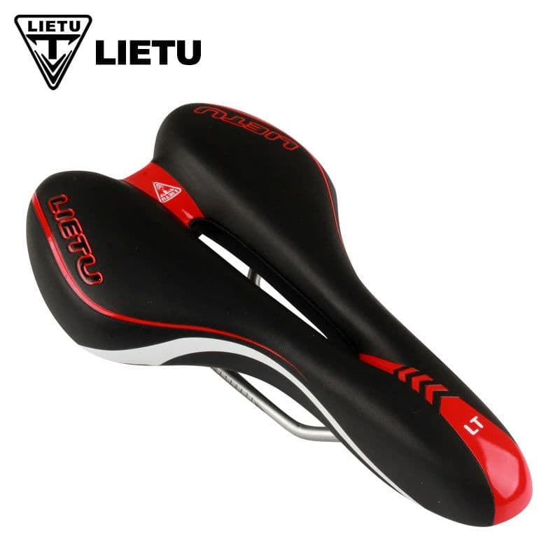 image-LIETU Widen Road Mountain MTB Gel Comfort Saddle Bike Bicycle Cycling Seat Cushion Pad Cover Anti-slip Waterproof Cushion