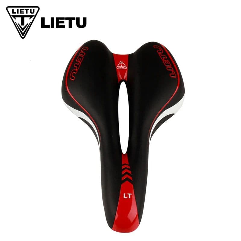 image-LIETU Widen Road Mountain MTB Gel Comfort Saddle Bike Bicycle Cycling Seat Cushion Pad Cover Anti-slip Waterproof Cushion