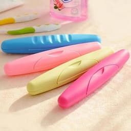 image-Hot !Portable Toothbrush Case Box Plastic Travel Tooth Brush Cover Sealed Holder