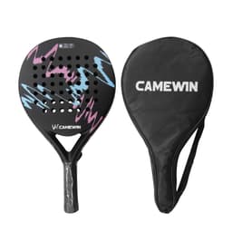 image-CAMEWIN4013 Padel Beach Tennis Racket Professional Tennis Carbon Fiber Soft EVA Face Tennis Paddle Racquet Racket with Bag Cover