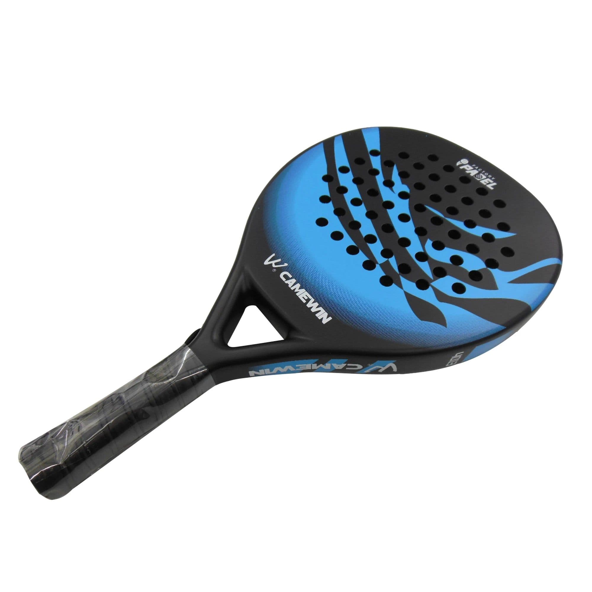 image-CAMEWIN4013 Padel Beach Tennis Racket Professional Tennis Carbon Fiber Soft EVA Face Tennis Paddle Racquet Racket with Bag Cover