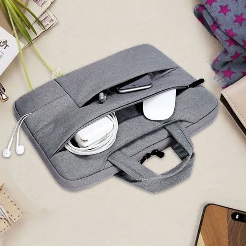 image-Handbag Laptop Bag 13 14 15 15.6 Inch For MacBook Air ASUS laptop bag Case Cover Notebook Accessory Women Men Briefcase