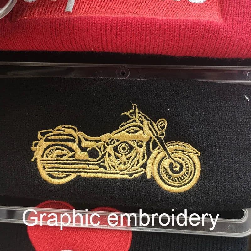 image-Custom Logo Men Winter Hat Embroidery Letters Knitted Ladies Hats Beanies Stocking Skull Bonnet Cap For Women