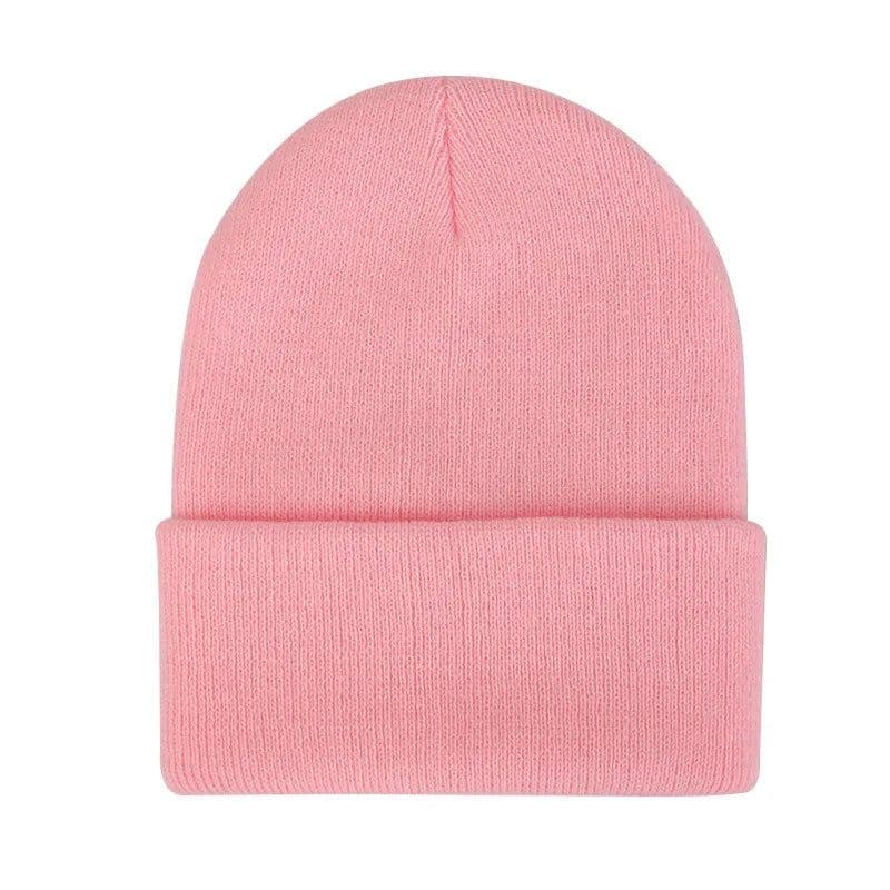 image-Custom Logo Men Winter Hat Embroidery Letters Knitted Ladies Hats Beanies Stocking Skull Bonnet Cap For Women