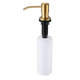 image-Kitchen Soap Dispensers 500ml Build in Dispenser Soap For Kitchen Bathroom Accessories Stainless Steel Pump Liquid PE Bottle