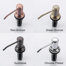 image-Kitchen Soap Dispensers 500ml Build in Dispenser Soap For Kitchen Bathroom Accessories Stainless Steel Pump Liquid PE Bottle