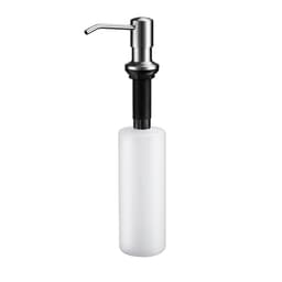 image-Kitchen Soap Dispensers 500ml Build in Dispenser Soap For Kitchen Bathroom Accessories Stainless Steel Pump Liquid PE Bottle