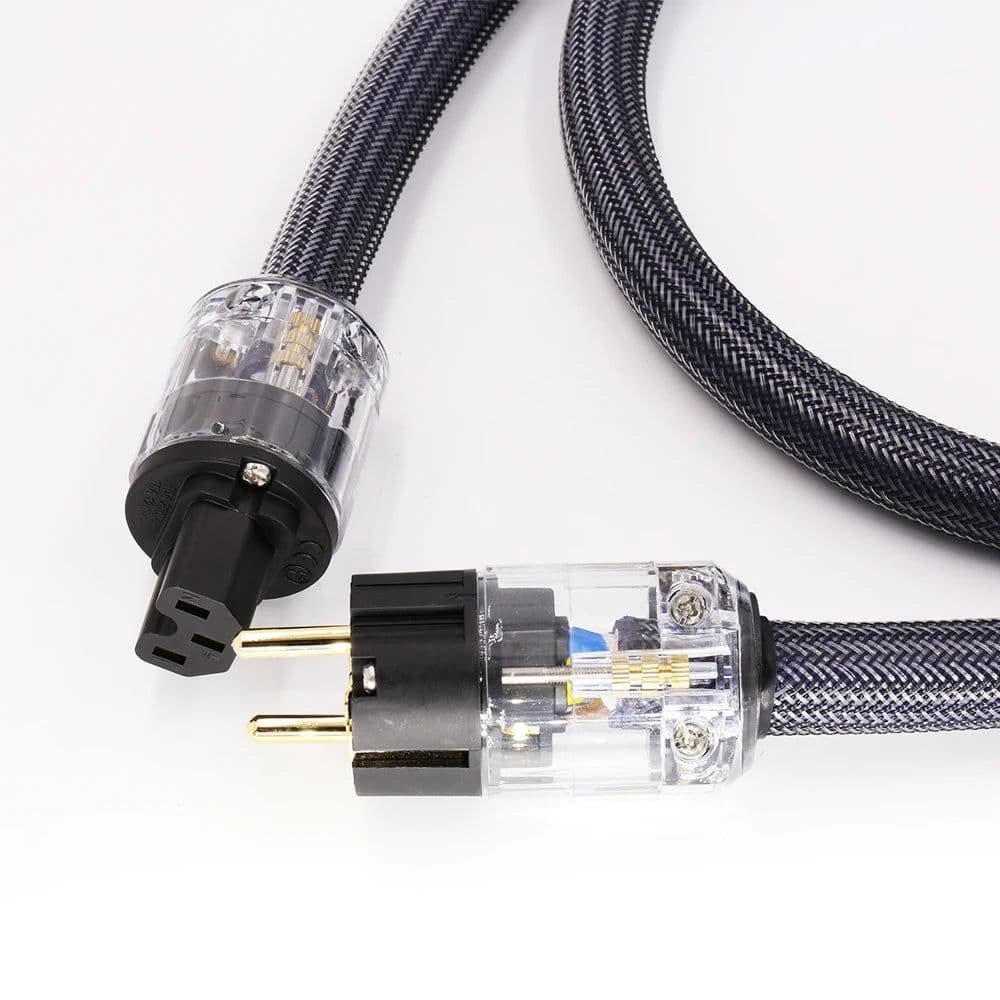 image-Hi-End 4Square hifi audio EU/US power cord pure copper power cable