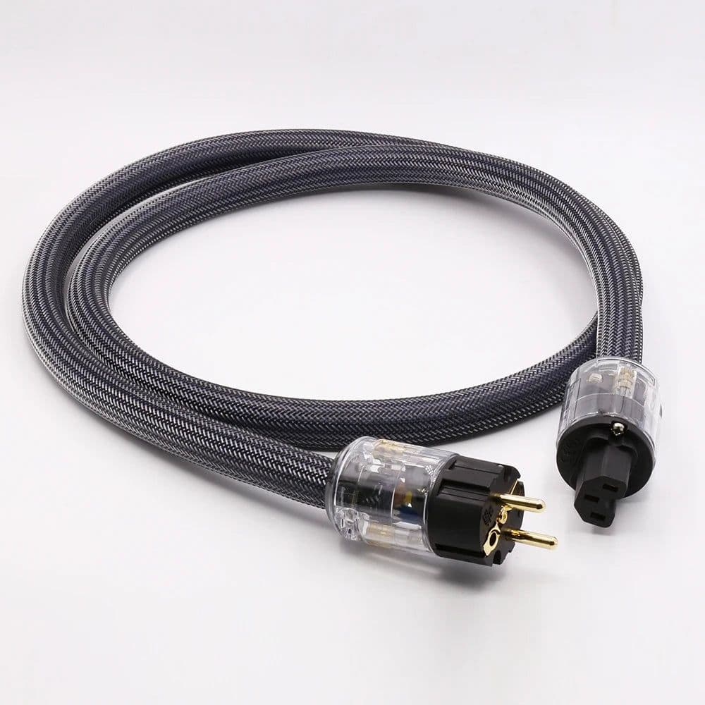 image-Hi-End 4Square hifi audio EU/US power cord pure copper power cable
