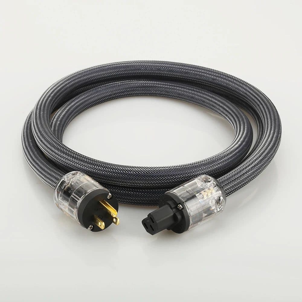 image-Hi-End 4Square hifi audio EU/US power cord pure copper power cable