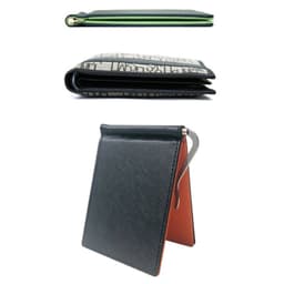 image-Fashion Men Wallet Short Skin Wallets Purses PU Leather Money Clips Sollid Thin Wallet Men Purse ID Credit Card Cash Holder