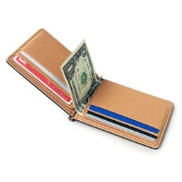image-Fashion Men Wallet Short Skin Wallets Purses PU Leather Money Clips Sollid Thin Wallet Men Purse ID Credit Card Cash Holder